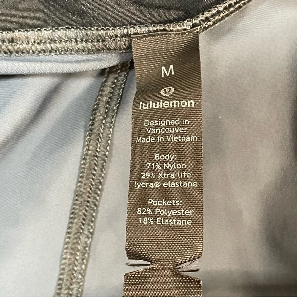 Lululemon Surge Joggers (Regular), Lightweight, Zips at Cuffs - Mens Medium